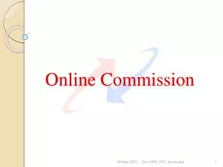 Online Commission