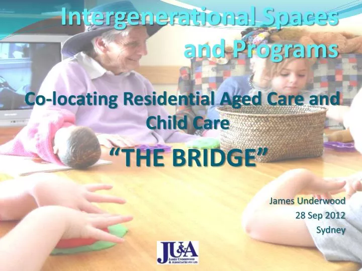 intergenerational spaces and programs