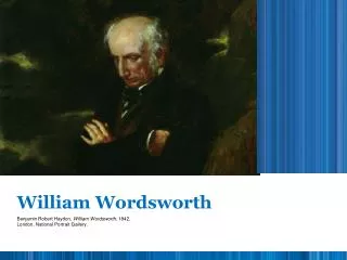 Wi lliam Wordsworth