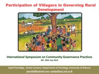 Participation of Villagers in Governing Rural Development