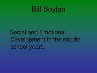 Bill Boylan