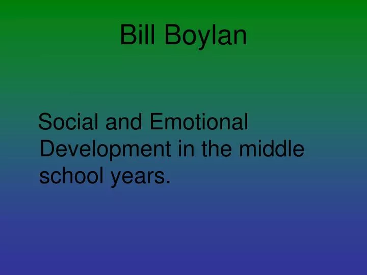 bill boylan