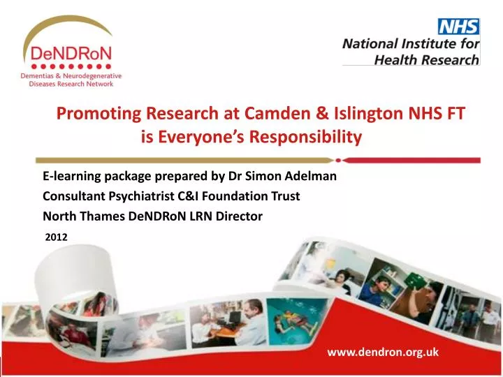 promoting research at camden islington nhs ft is everyone s responsibility