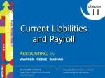 Current Liabilities and Payroll - slide 1