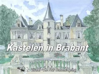 Kastelen in Brabant