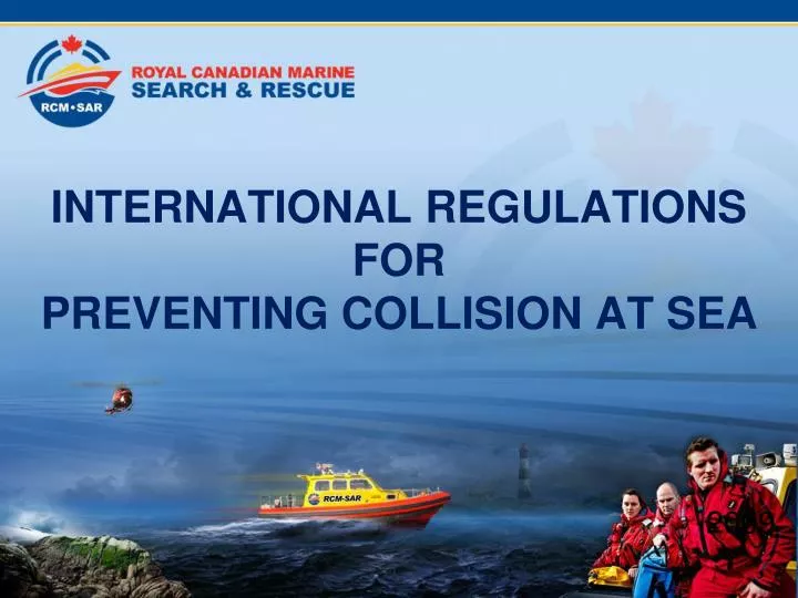 international regulations for preventing collision at sea