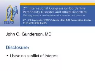 John G. Gunderson, MD