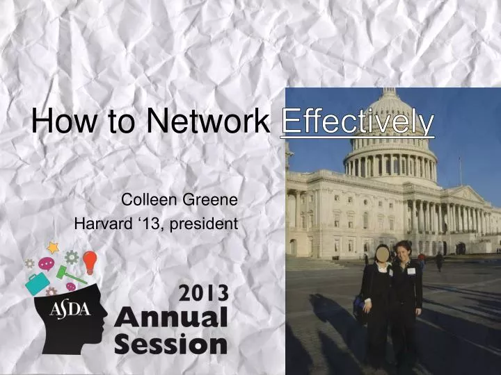 how to network effectively