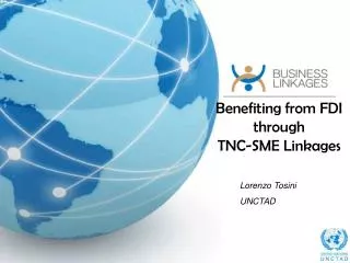 Benefiting from FDI through TNC-SME Linkages