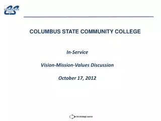 COLUMBUS STATE COMMUNITY COLLEGE