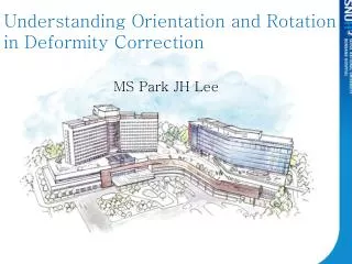 Understanding Orientation and Rotation in Deformity C orrection
