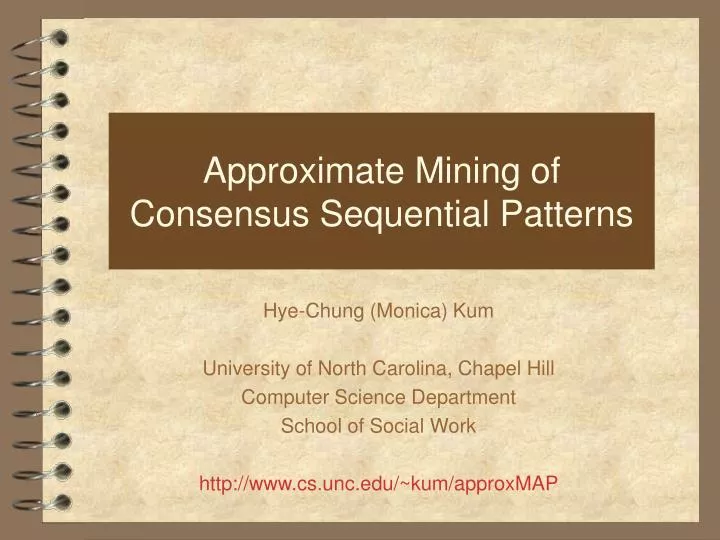 approximate mining of consensus sequential patterns