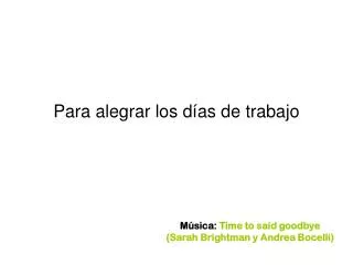 para alegrar los d as de trabajo