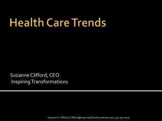 Health Care Trends
