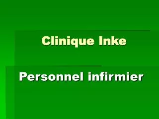 clinique inke