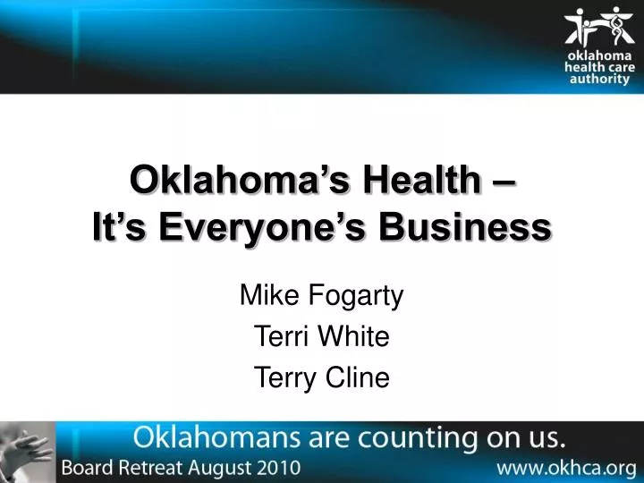 oklahoma s health it s everyone s business