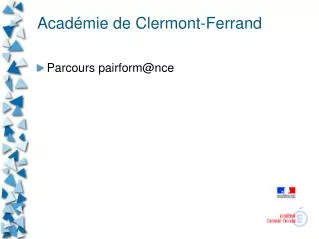 acad mie de clermont ferrand