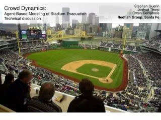 Crowd Dynamics: Agent-Based Modeling of Stadium Evacuation Technical discussion