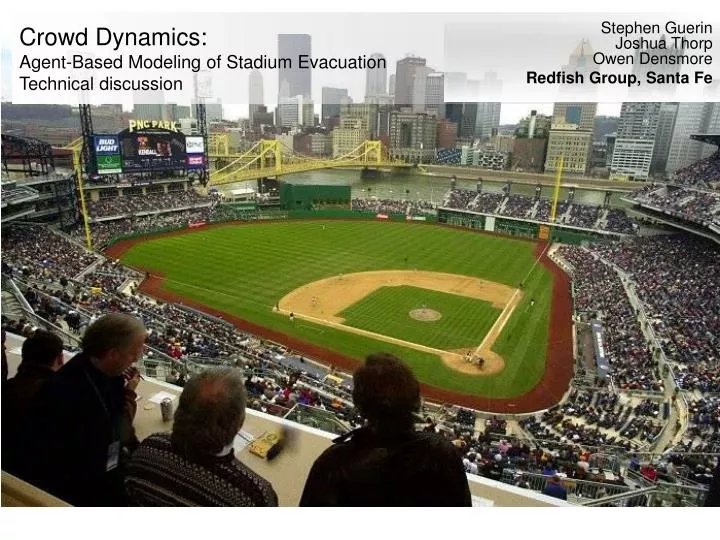 crowd dynamics agent based modeling of stadium evacuation technical discussion