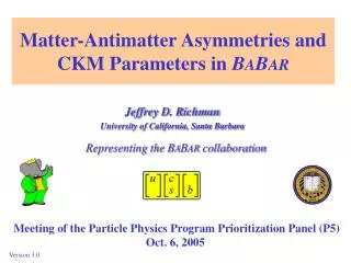Matter-Antimatter Asymmetries and CKM Parameters in B A B AR
