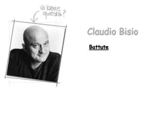 Claudio Bisio