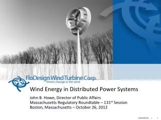 US Wind Energy Faces an Enormous Opportunity