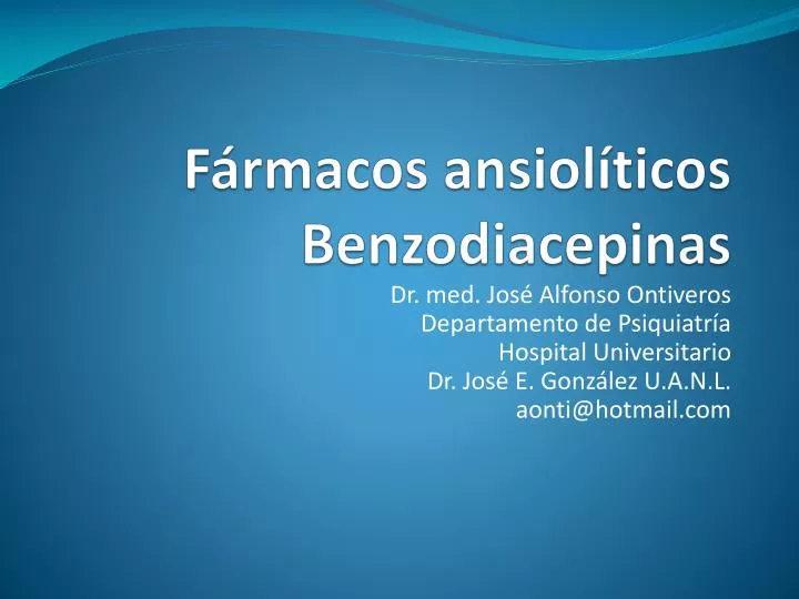 f rmacos ansiol ticos benzodiacepinas