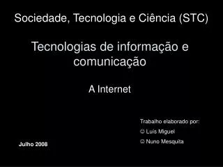 tecnologias de informa o e comunica o