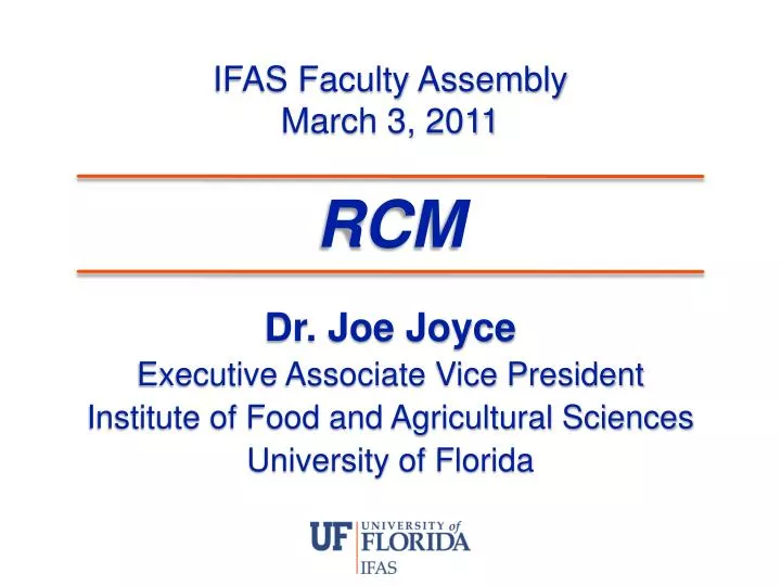 ifas faculty assembly march 3 2011
