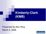 Kimberly-Clark (KMB) - slide 1