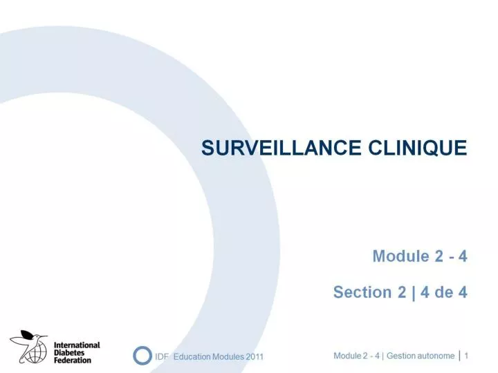 surveillance clinique
