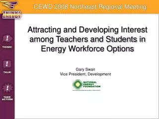 CEWD 2008 Northeast Regional Meeting