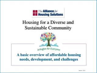 A basic overview of affordable housing needs, development, and challenges