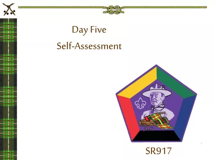 day five self assessment