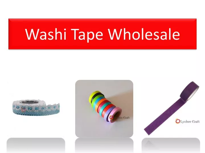 washi tape wholesale
