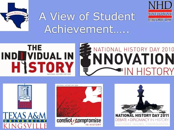 a view of student achievement
