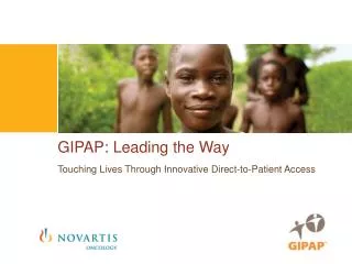 GIPAP: Leading the Way