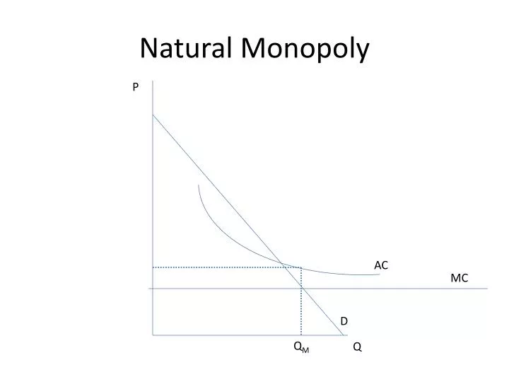 natural monopoly