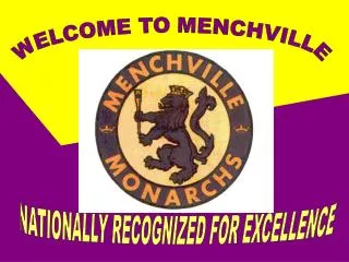 WELCOME TO MENCHVILLE