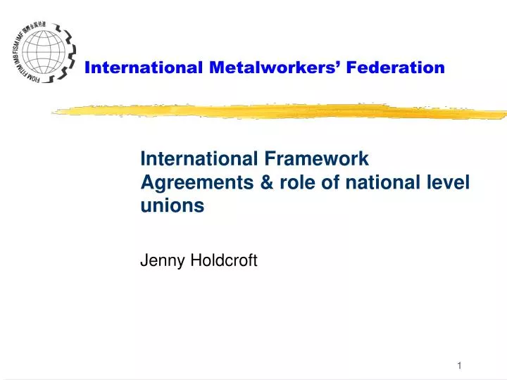 international metalworkers federation