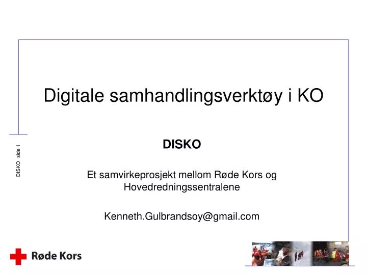 digitale samhandlingsverkt y i ko