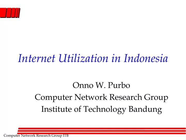 internet utilization in indonesia