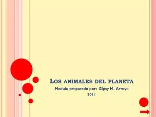 los animales del planeta
