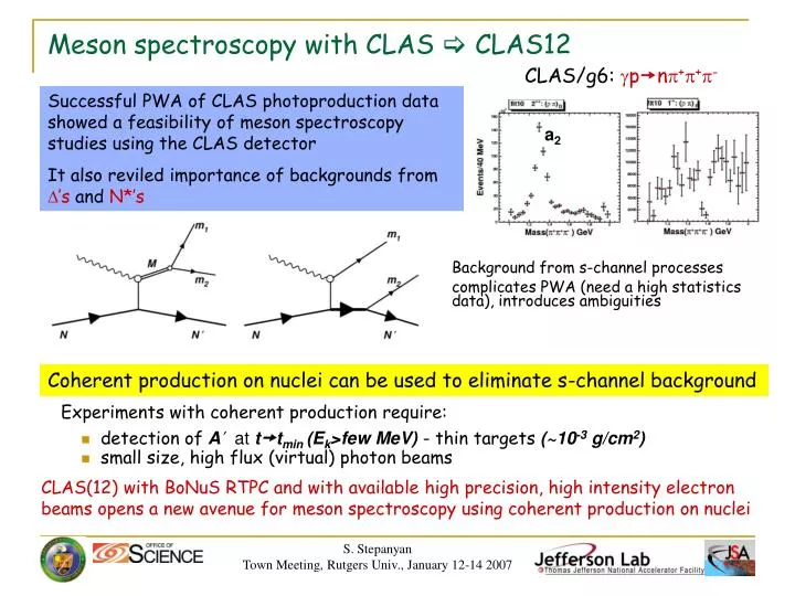 meson spectroscopy with clas clas12