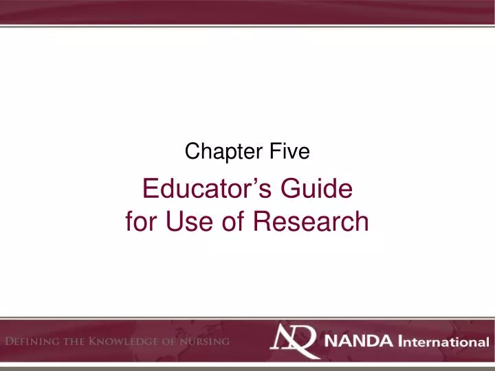 educator s guide for use of research