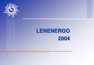 LENENERGO 2004