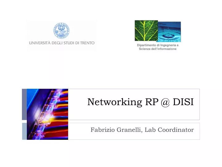 networking rp @ disi