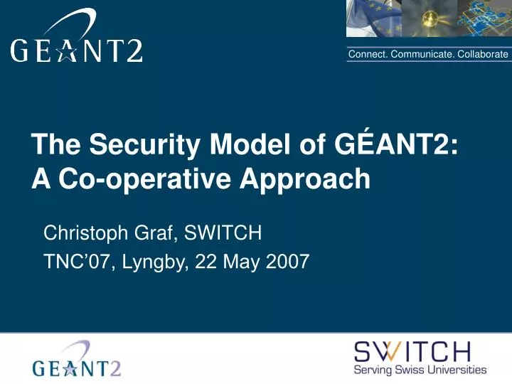 the security model of g ant2 a co operative approach