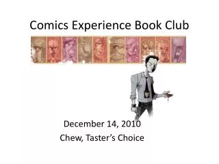 Comics Experience Book Club