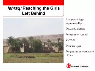 Ishraq: Reaching the Girls Left Behind